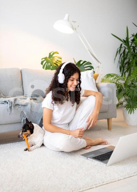 Full shot smiley woman floor 23 2149047400 jpg