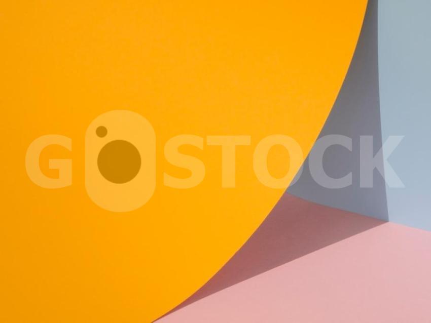 Orange abstract paper shapes with shadow 23 2148319136 jpg
